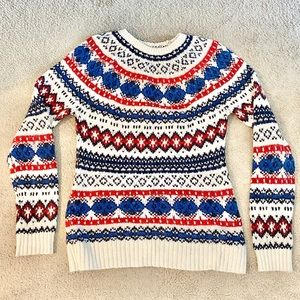 Abercrombie & Fitch Fair Isle Sweater S